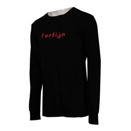 T903 設計男士圓領長袖T恤 T恤製衣廠     黑色 T903 設計男士圓領長袖T恤 T恤製衣廠     黑色